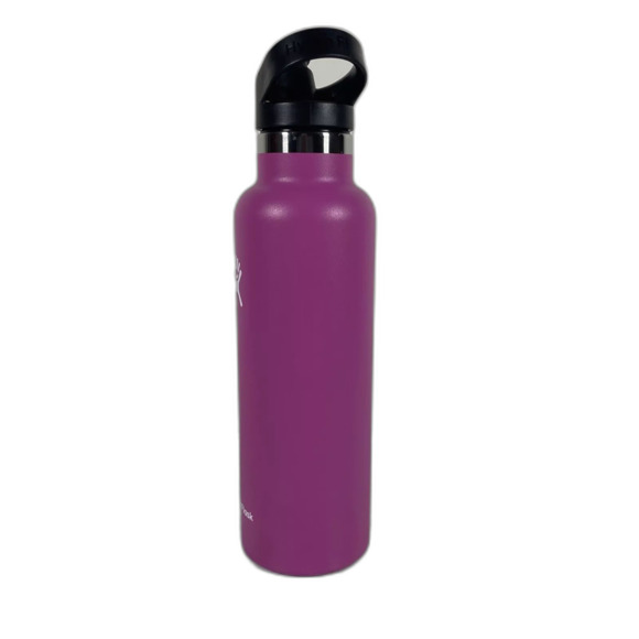 HYDRO FLASK Standard Mouth Flex Cap Sport Sip Bubblegum Pink Water Bottle 21 oz - Picture 2 of 8